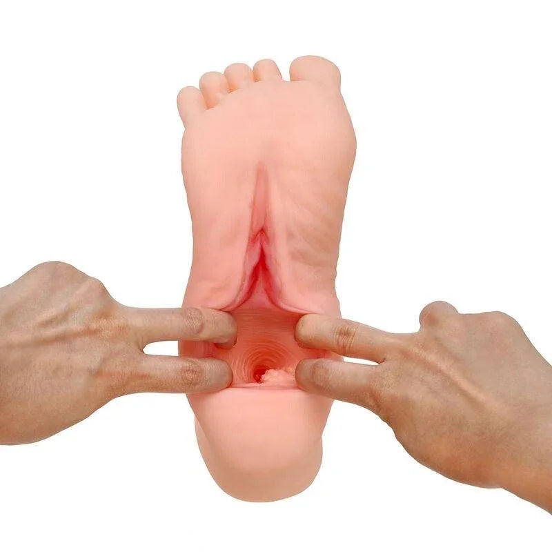 Foot Fetish Realistic Feet Stroker Pair - Take A Peek