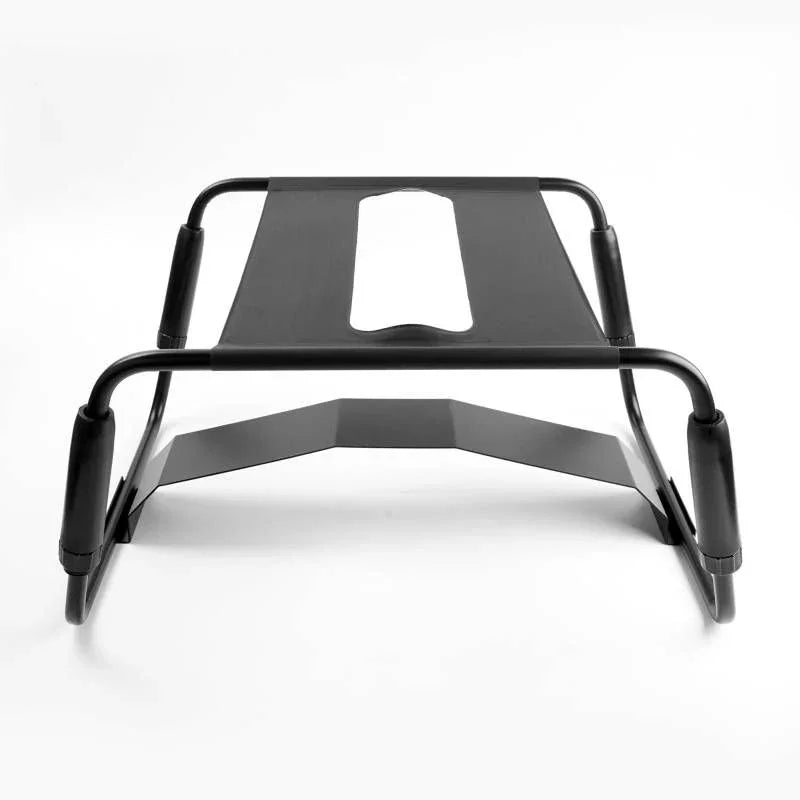 Sex Chair Adjustable Height Black w Arch Bridge - Take A Peek