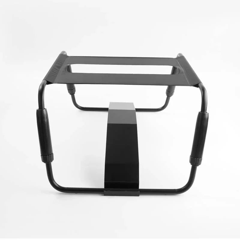 Sex Chair Adjustable Height Black w Arch Bridge - Take A Peek