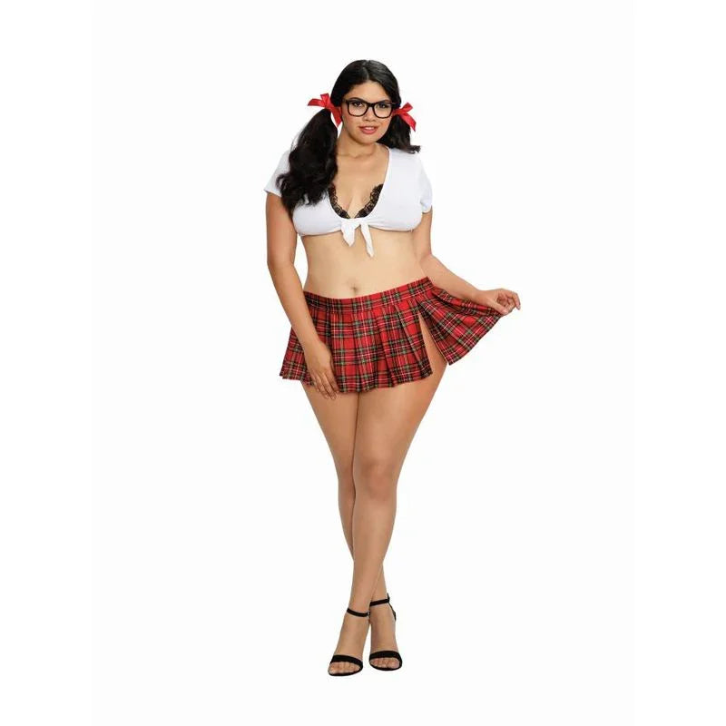 Dreamgirl Homeroom Hottie Costume - Take A Peek