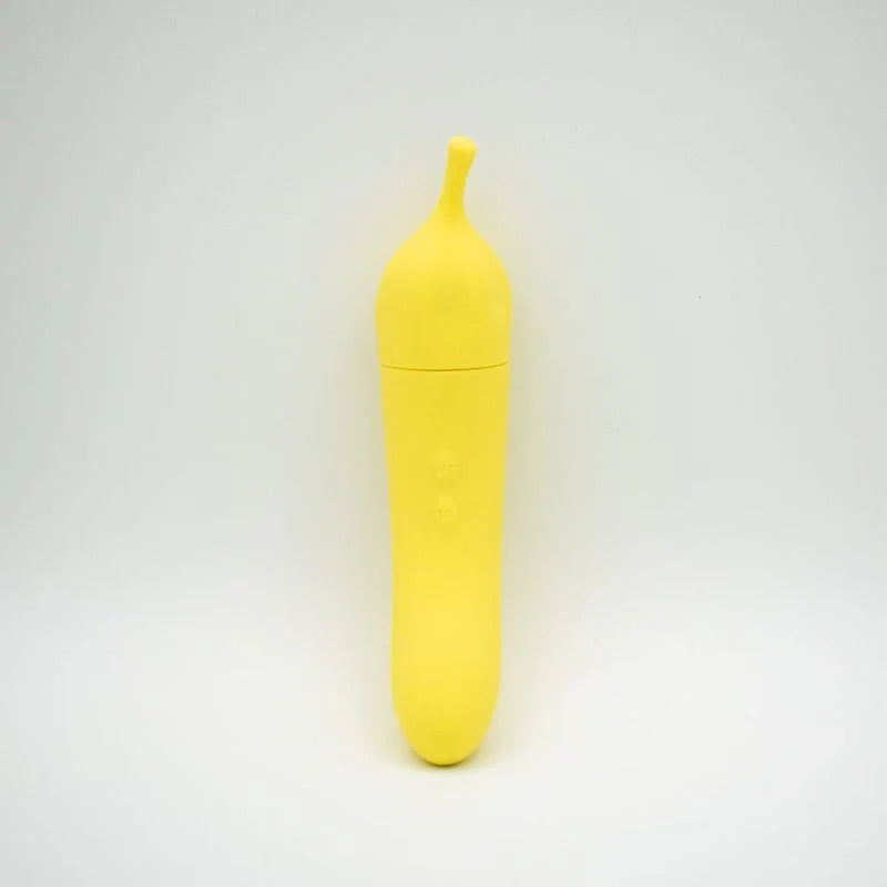 Banana Cream Air Pulse G-Spot Vibrator