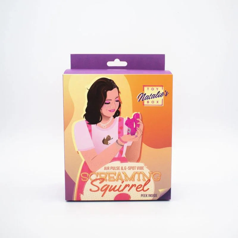 Screaming Squirrel Air Pulse & G-Spot Vibrator