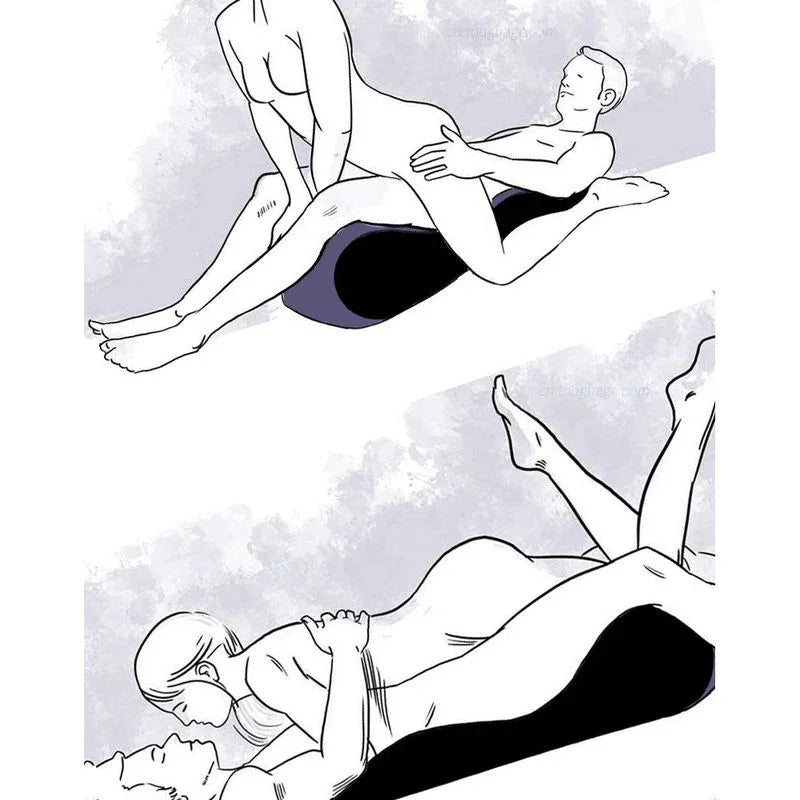 Large Inflatable Mini Sex Positioning Mattress