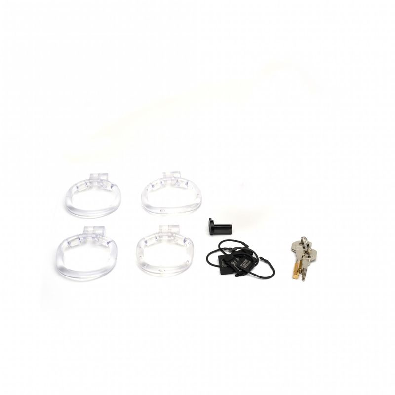 Pussyfyer Pink Pussy Chastity Cage - Take A Peek