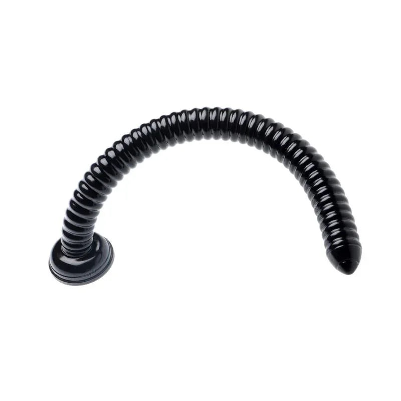 Hosed 19in Ribbed Anal Snake