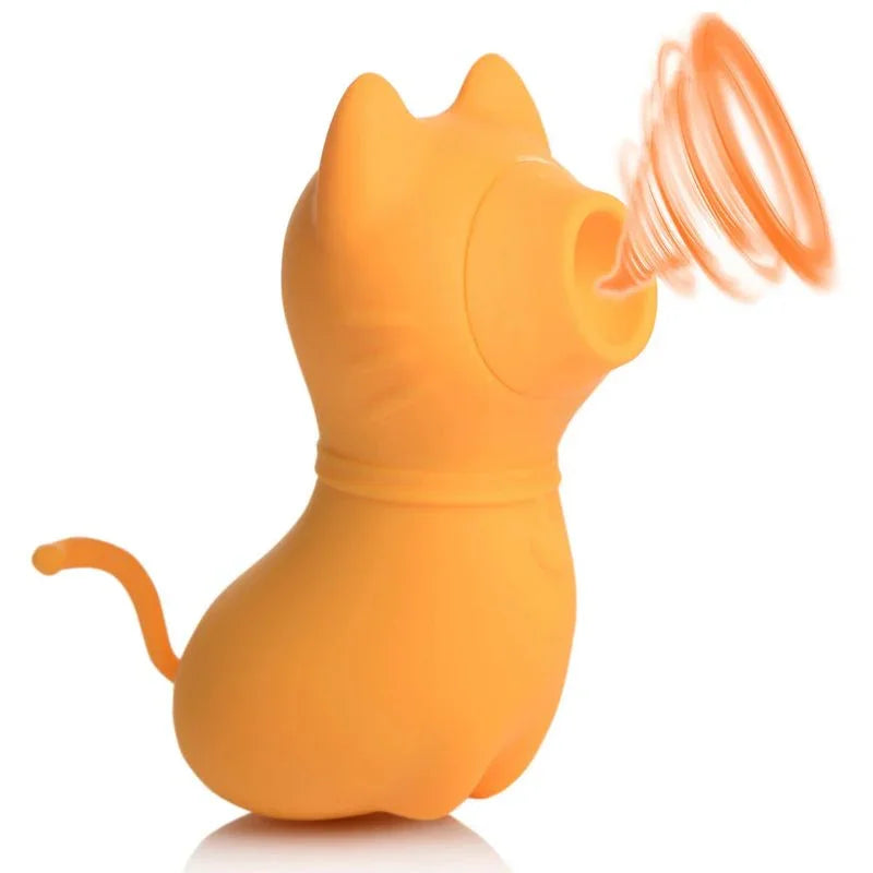 Sucky Kitty 7X Clitoral Stimulator Orange