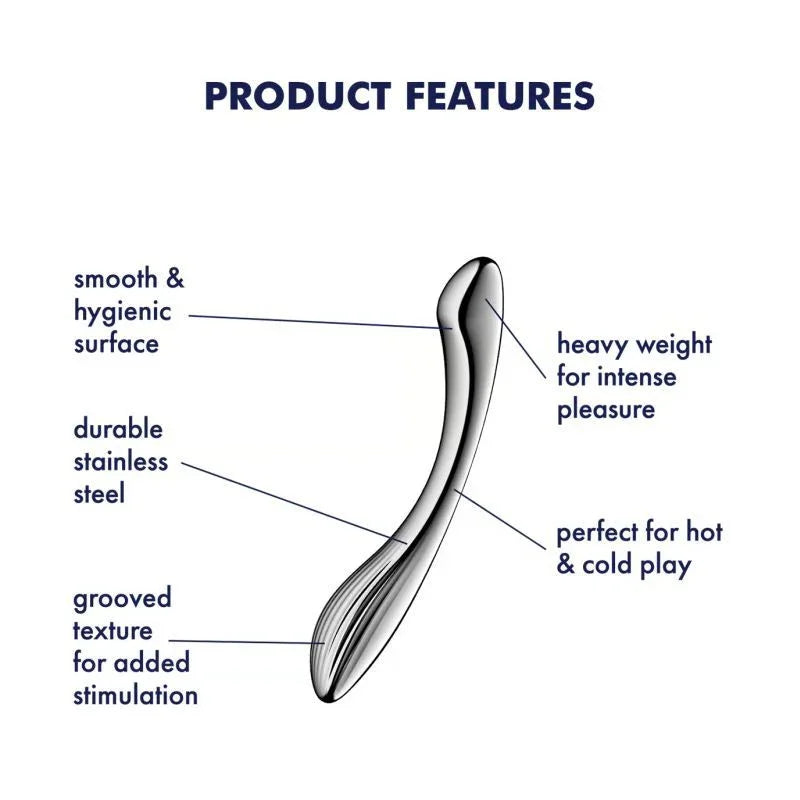 Satisfyer Pure Gravity 1 Metal Dildo