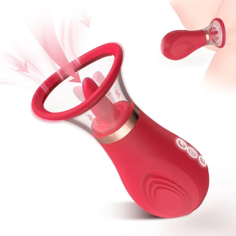 Sybil 3-in-1 Sucking Licking Tickling Stimulator - Take A Peek