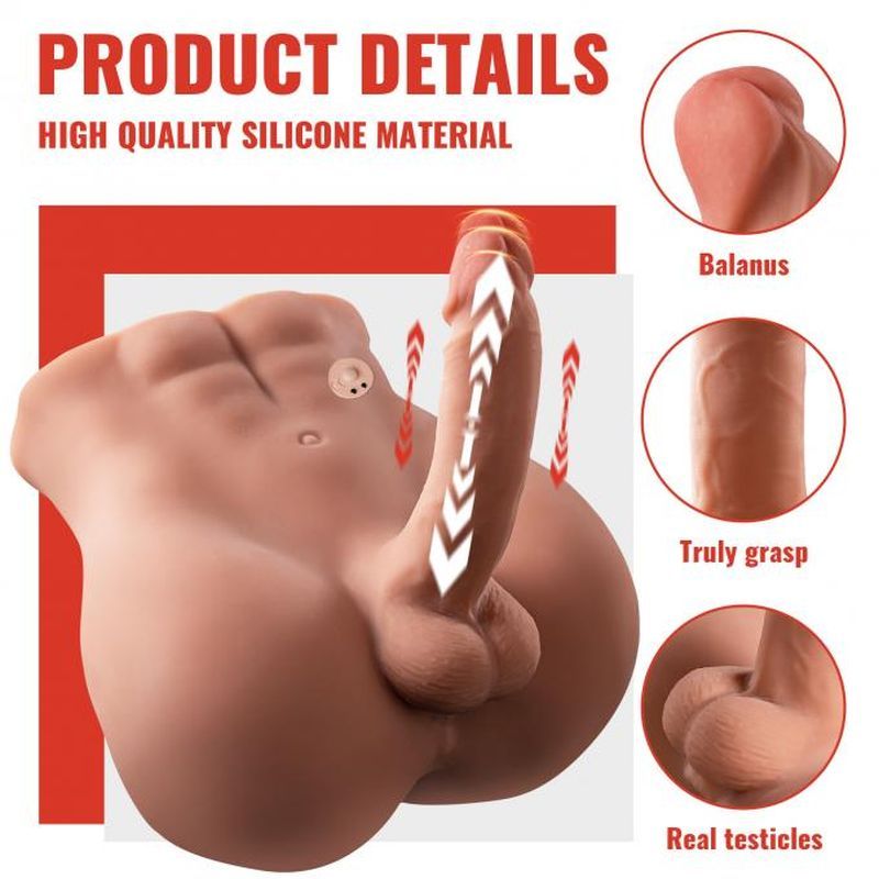 Bartlett 5kg USB Auto Thrusting 15cm Male Cock and Ass