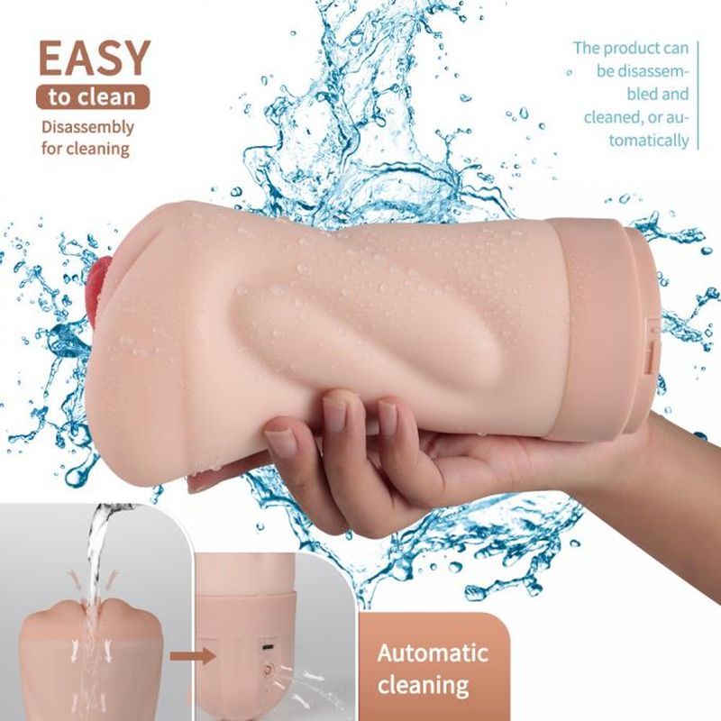 Suctroker Dual Density Vibrating Sucking Vaginal Masturbator V2.0 - Take A Peek