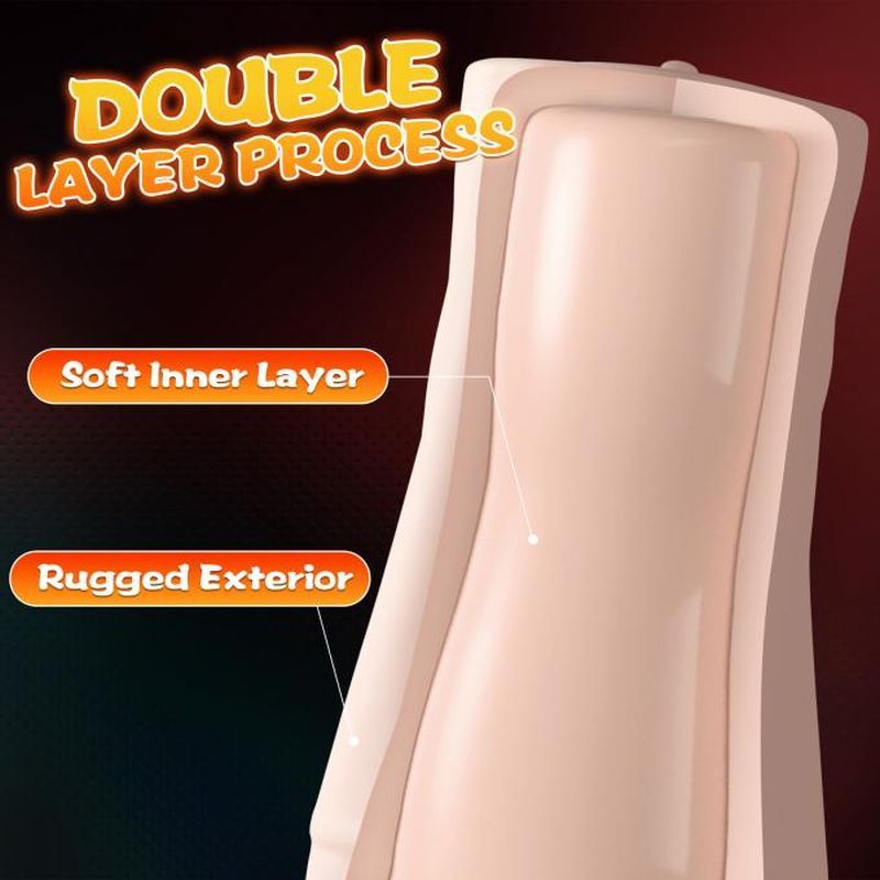 Penny Pussy Dual Layer Vibrating Masturbator - Take A Peek