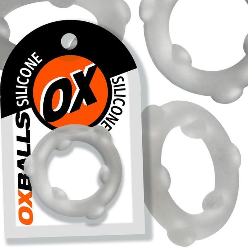 Spinner Silicone Ring Clear