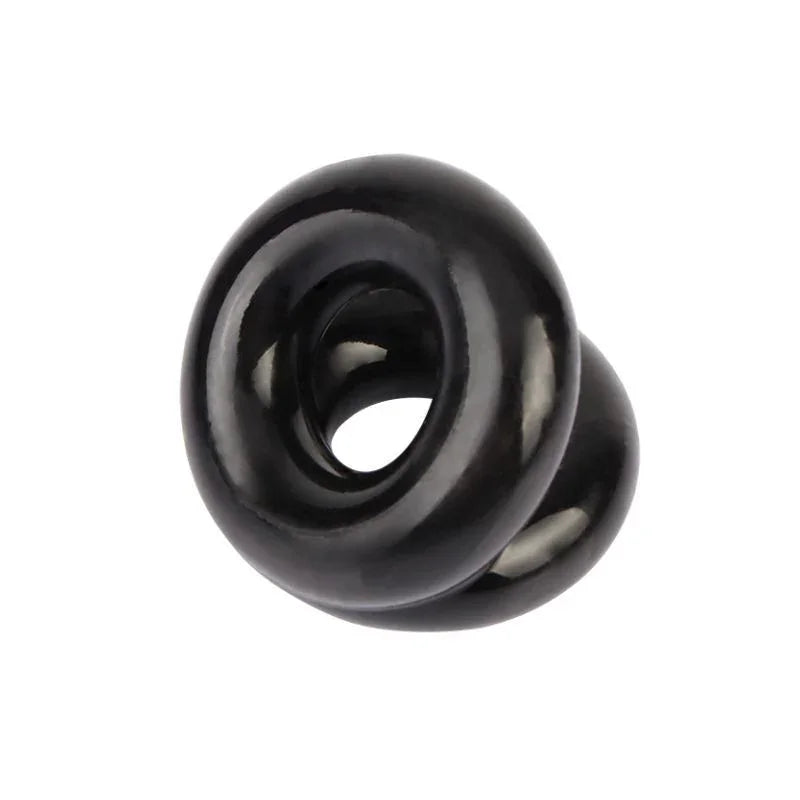 Dual Pleasure Ring Black - Take A Peek