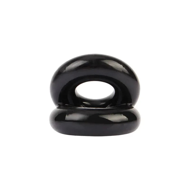 Dual Pleasure Ring Black - Take A Peek