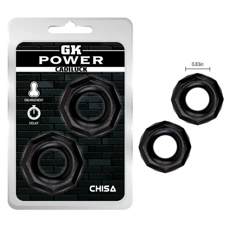Cadiluck 2 Pc Nut Ring Set - Take A Peek