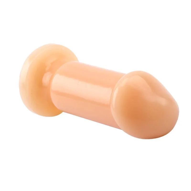 Cock Plug Flesh Small 3.5in - Take A Peek