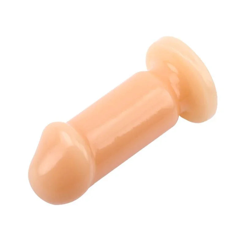 Cock Plug Flesh Small 3.5in - Take A Peek