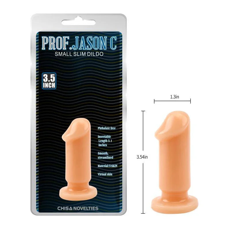Cock Plug Flesh Small 3.5in - Take A Peek