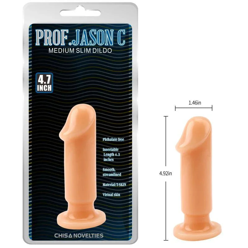 Cock Plug Flesh Large 6.5in - Take A Peek