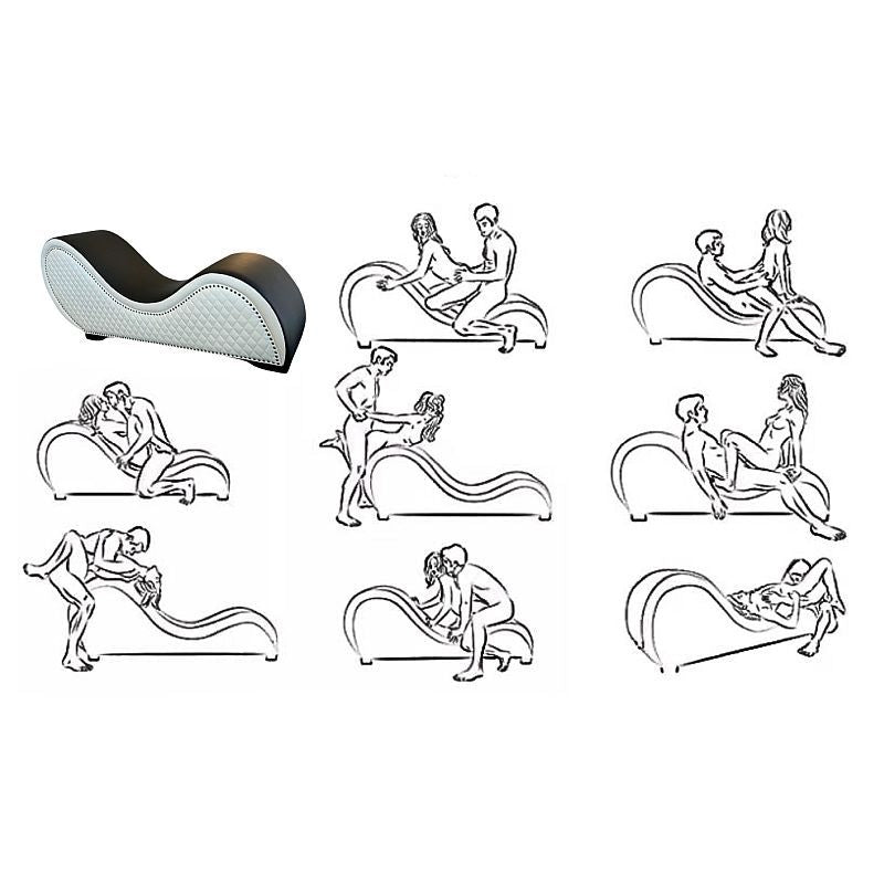 Kama Sutra Halo Arc Love Lounge White - Take A Peek