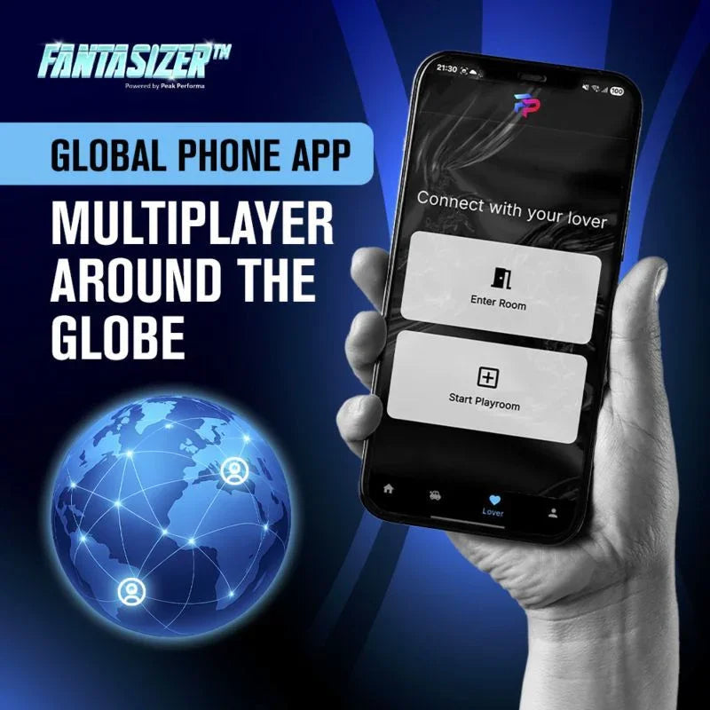 Hypershaker Automatic App Controlled LCD Masturbator Black - Take A Peek