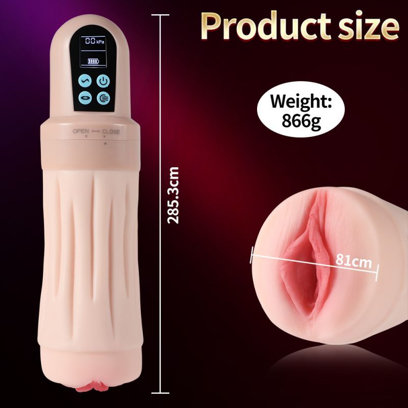 Suctroker Dual Density Vibrating Sucking Vaginal Masturbator V2 - Take A Peek