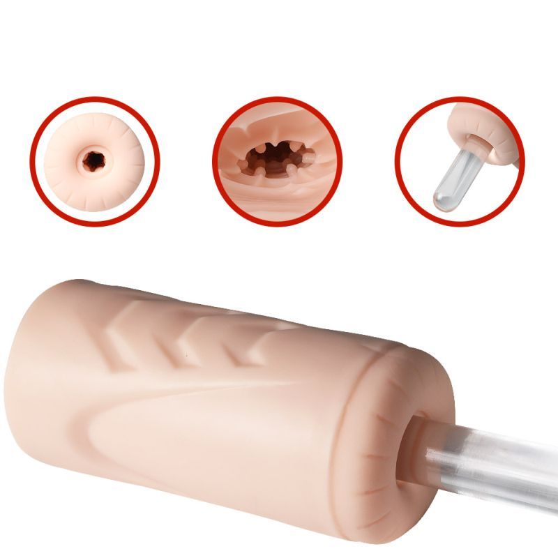 Suctroker Dual Density Vibrating Sucking Vaginal Masturbator V1 - Take A Peek