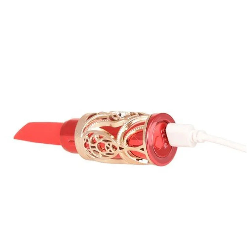 Ruby Kiss 4 In 1 Lipstick Vibrator - Take A Peek