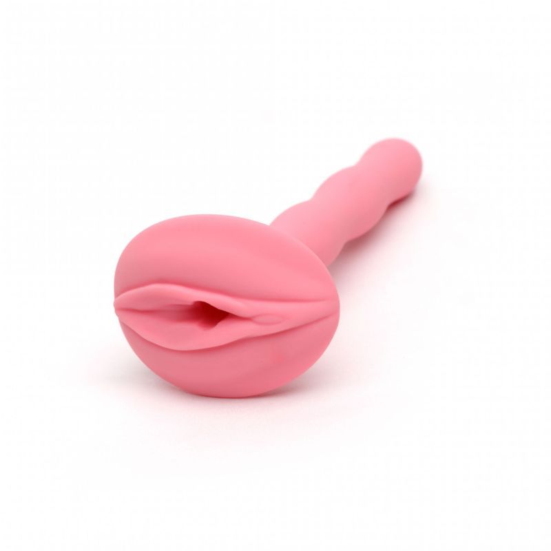 Gladiator Size 1 Soft Cock Cage with Pussification Plug - Take A Peek