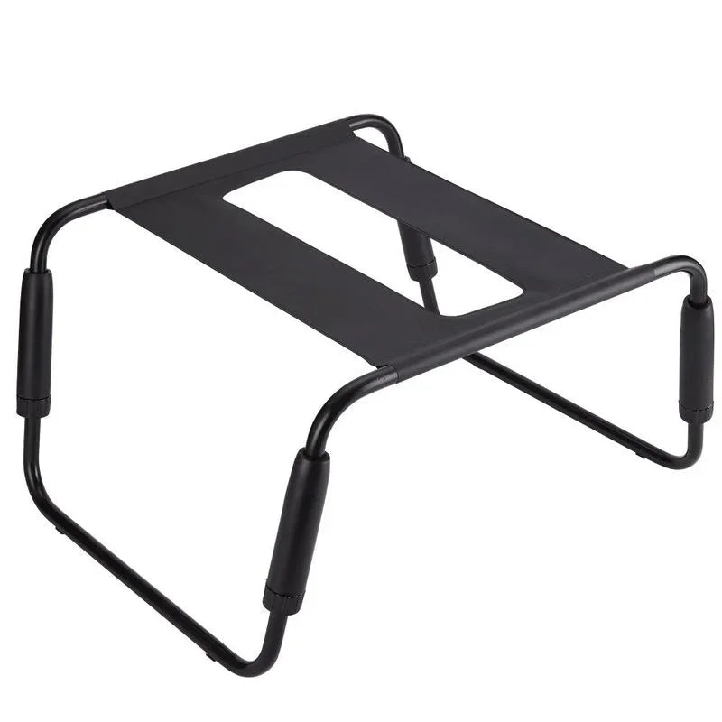 Sex Chair Adjustable Height Black TPU Seat - Take A Peek