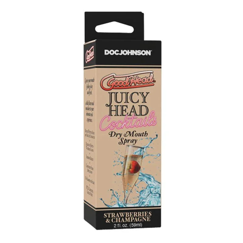 GoodHead Juicy Head Spray Cocktails Strawberries & Champagne 59ml - Take A Peek
