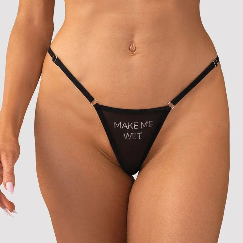 Make Me Wet Thong - Take A Peek