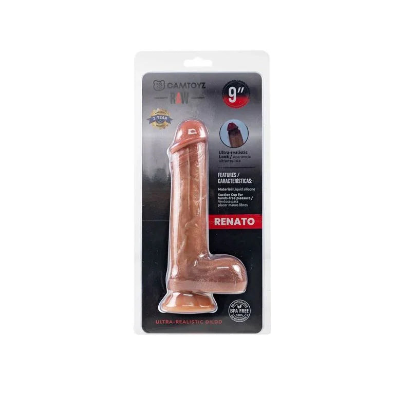 Ultra Realistic 23cm Silicone Dildo Renato - Take A Peek