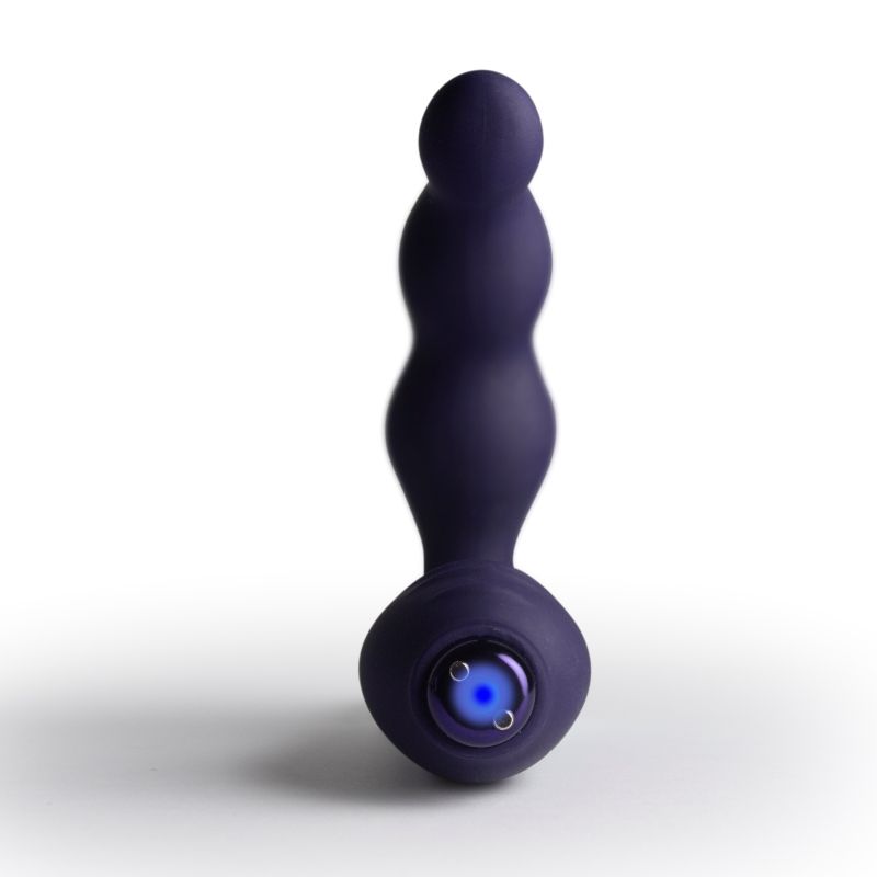 Nova Dominion Beaded P Spot Vibrator Blue - Take A Peek