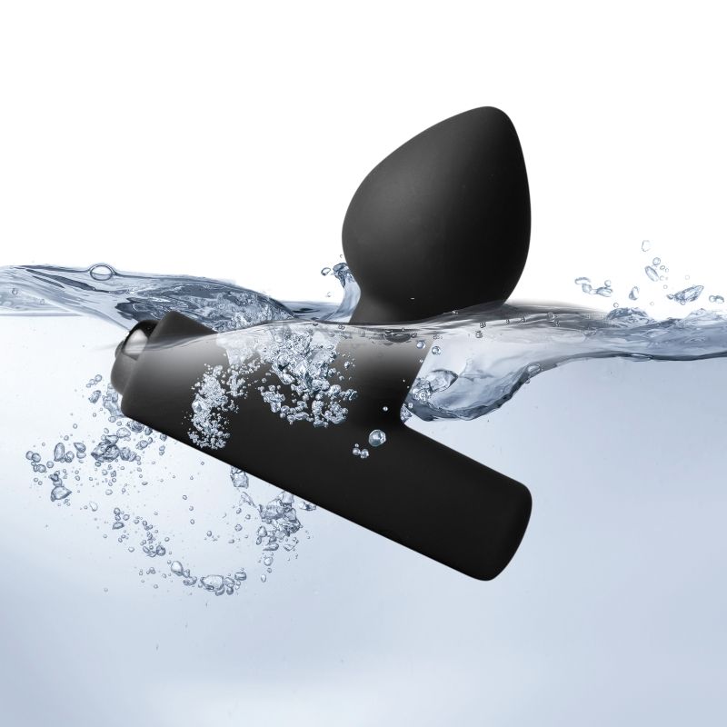 Nova Solaris Tapered Butt Plug Vibrator Black - Take A Peek