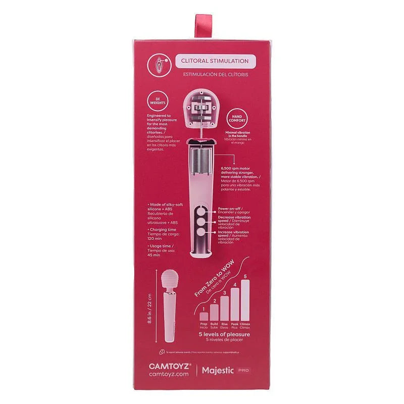 Intense App Controlled Wand Vibrator - Take A Peek