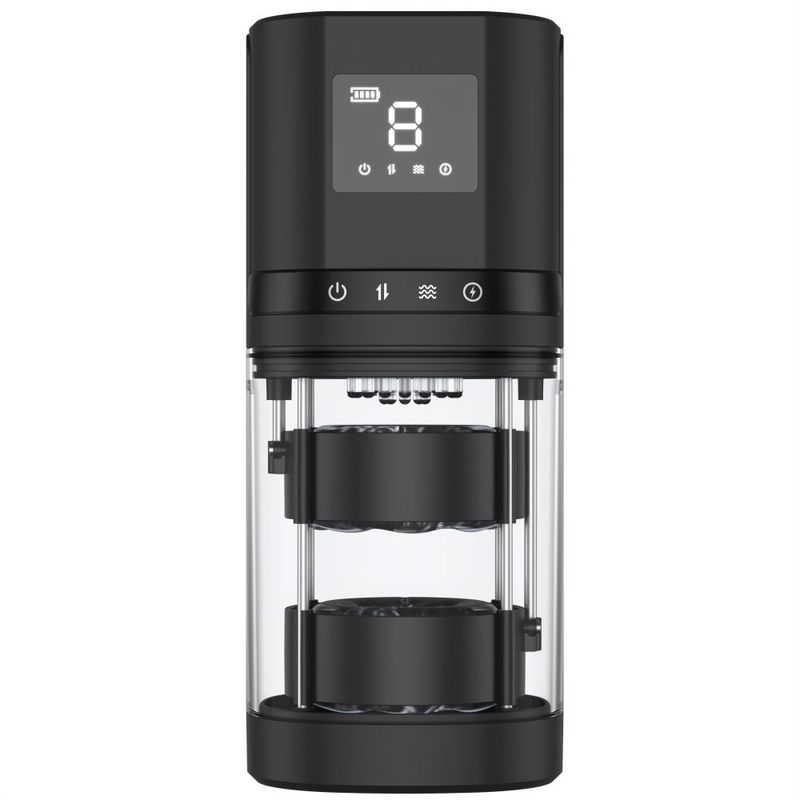 VanGuard LCD Auto Thrusting and Vibrating Masturbator