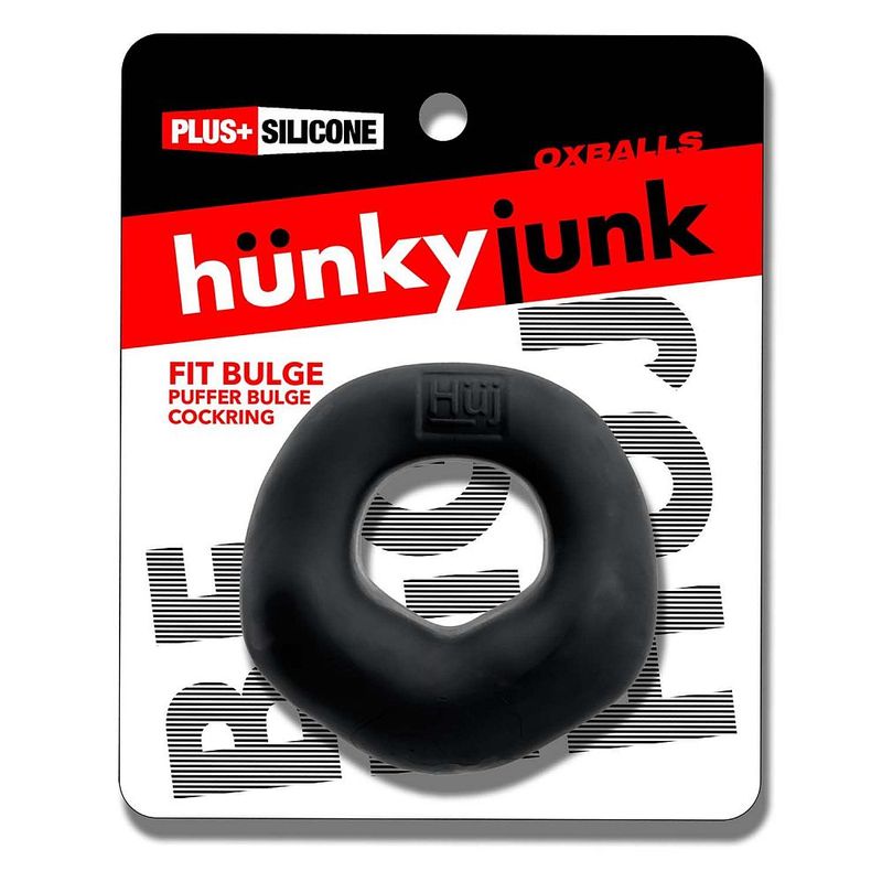 Fit Bulge Hung Style Cockring Black