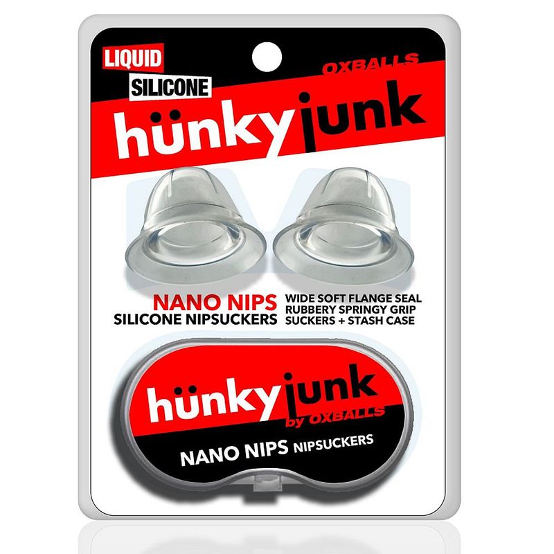 Nano Nips Nipple Sucker Silicone Clear w Storage Case
