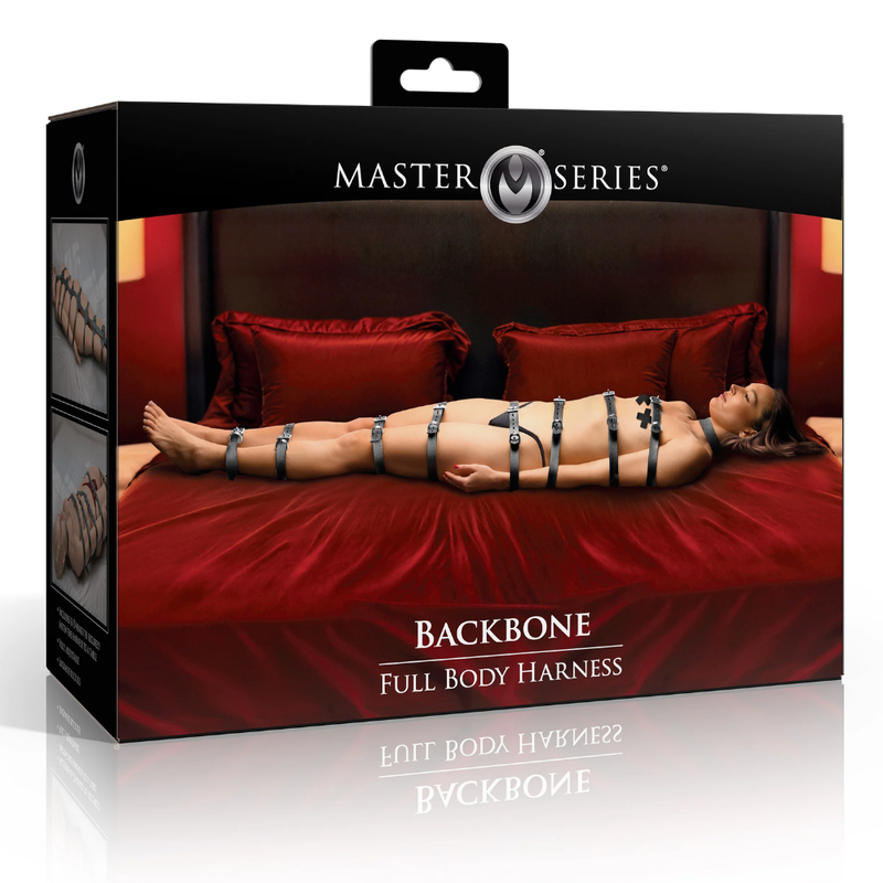 Backbone Full Body Harness Faux Leather