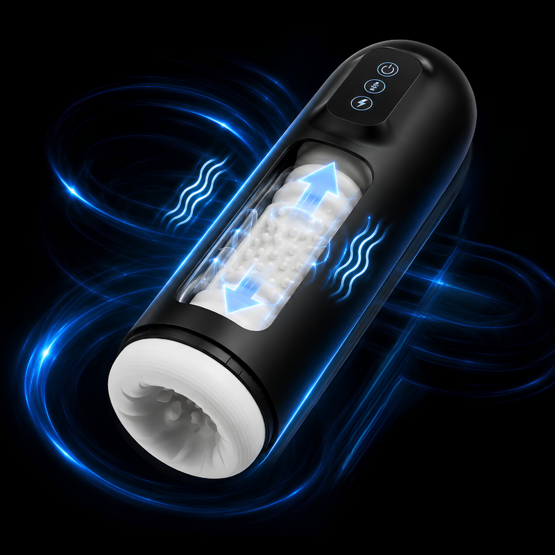 Exo Auto Thrusting Vibrating Masturbator
