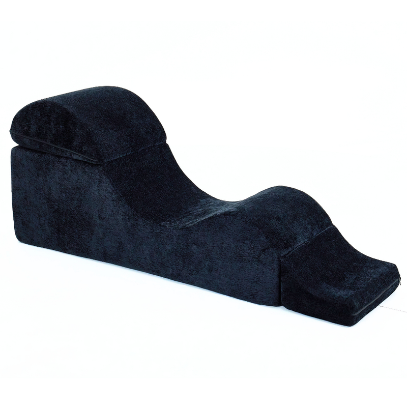 Folding Love Lounge Black