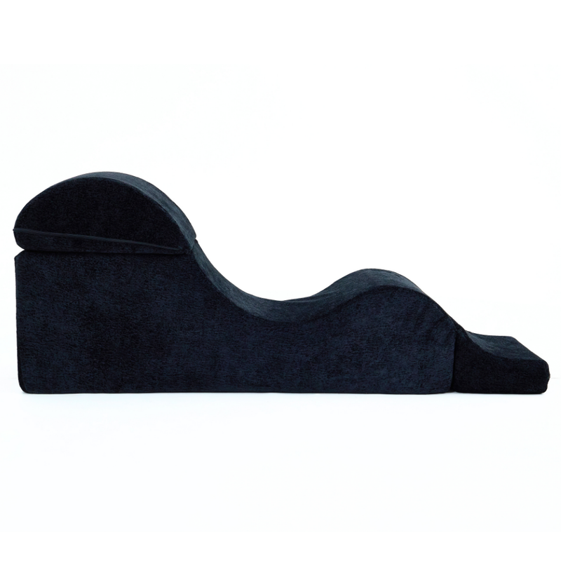 Folding Love Lounge Black