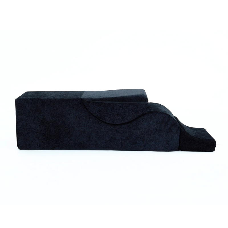Folding Love Lounge Black