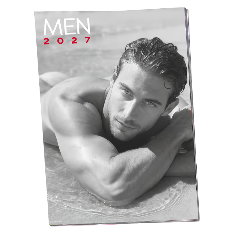 Sexy Men Wall Calendar 2027