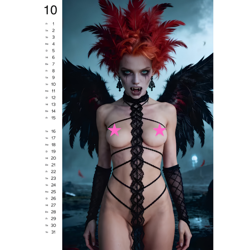 Wild Fantasy Wall Calendar 2027
