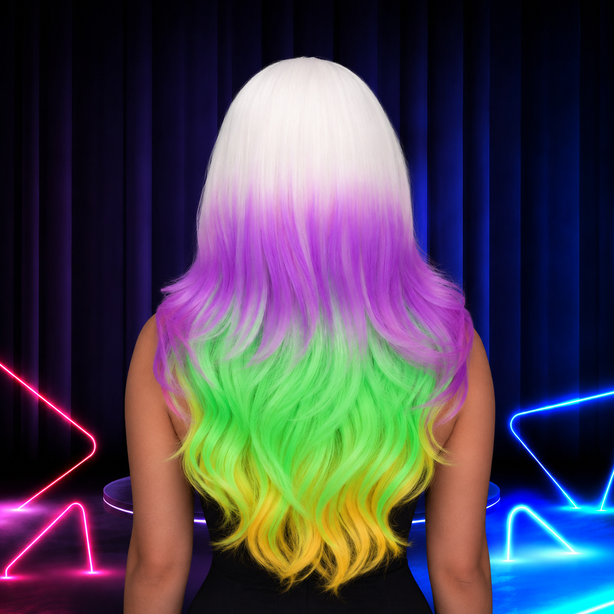 Premium lace front wig for drag queens in Australia with natural hairline and volume.
