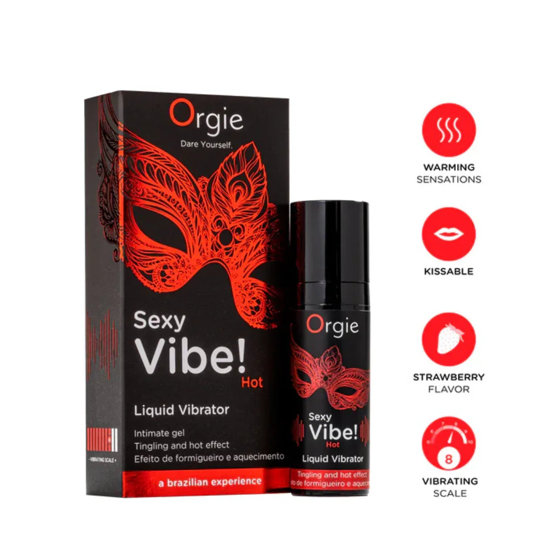 Orgie Sexy Vibe! Hot Liquid Vibrator 15 ml - Take A Peek