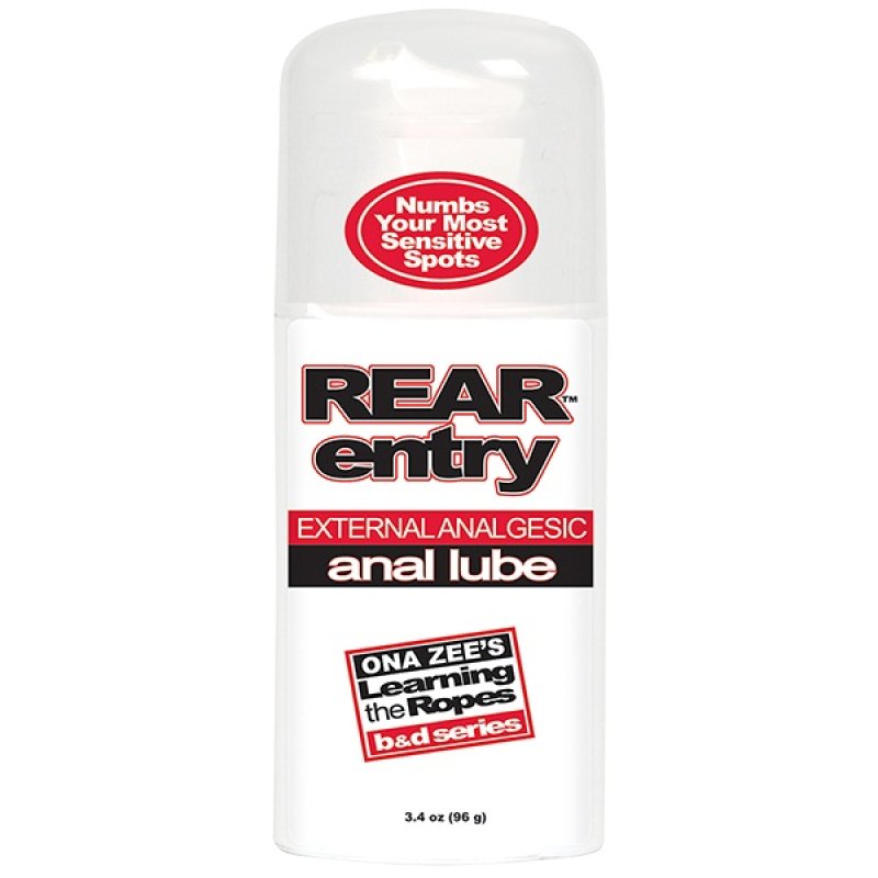 Ona Zees Rear Entry Anal Lubricant - 3.4oz-2180-03-BU