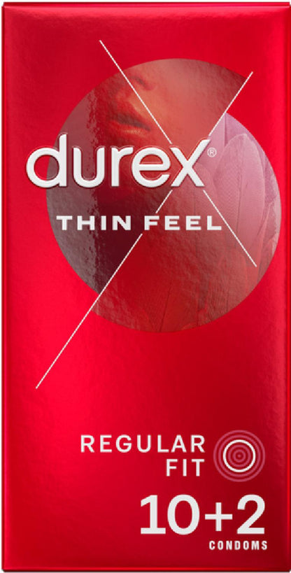 Thin Feel Regular Fit Condoms 10's 2 Free - Take A Peek